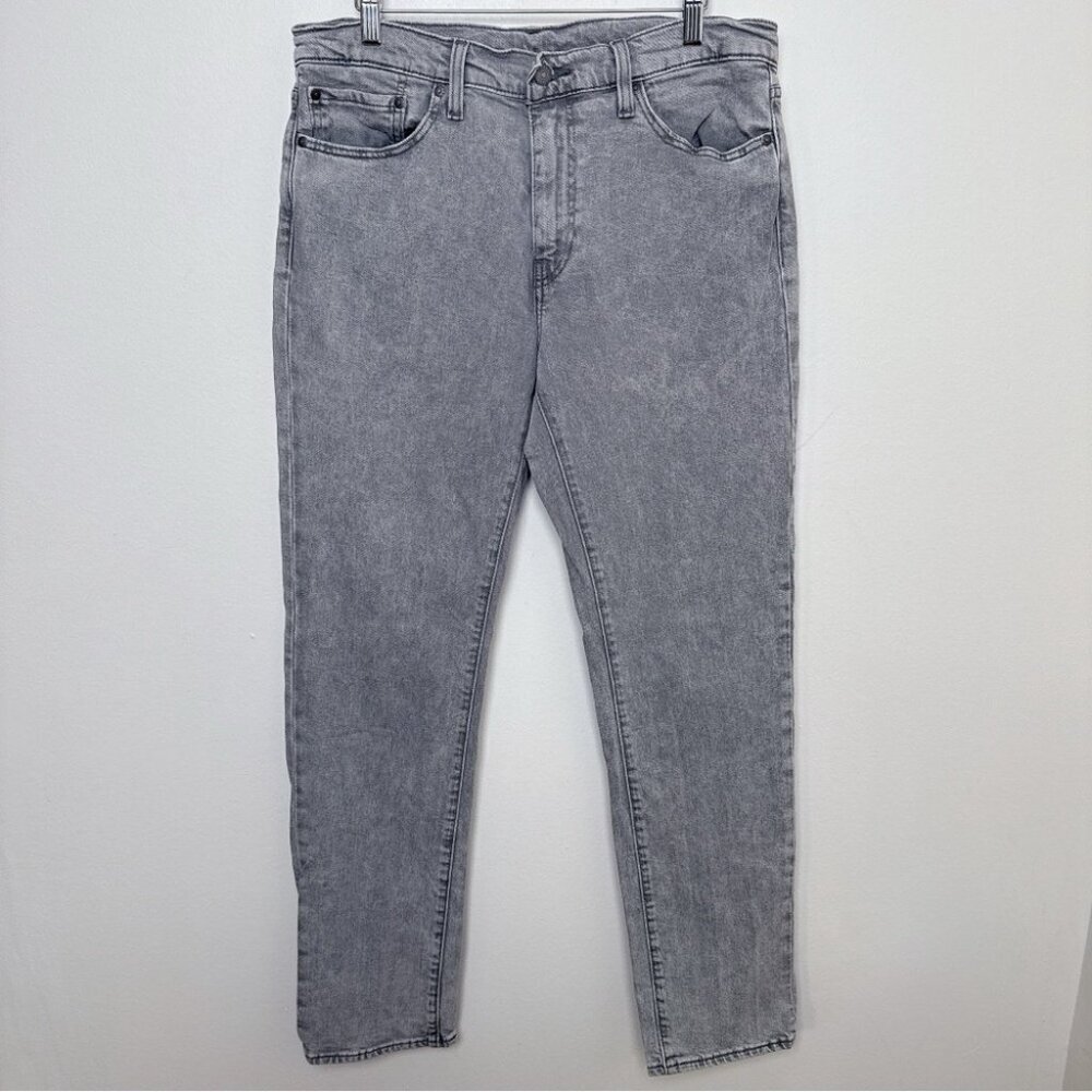 Levi's Mens 33x32 Premium 511 Slim Fit Grey Jeans - Picture 2 of 16